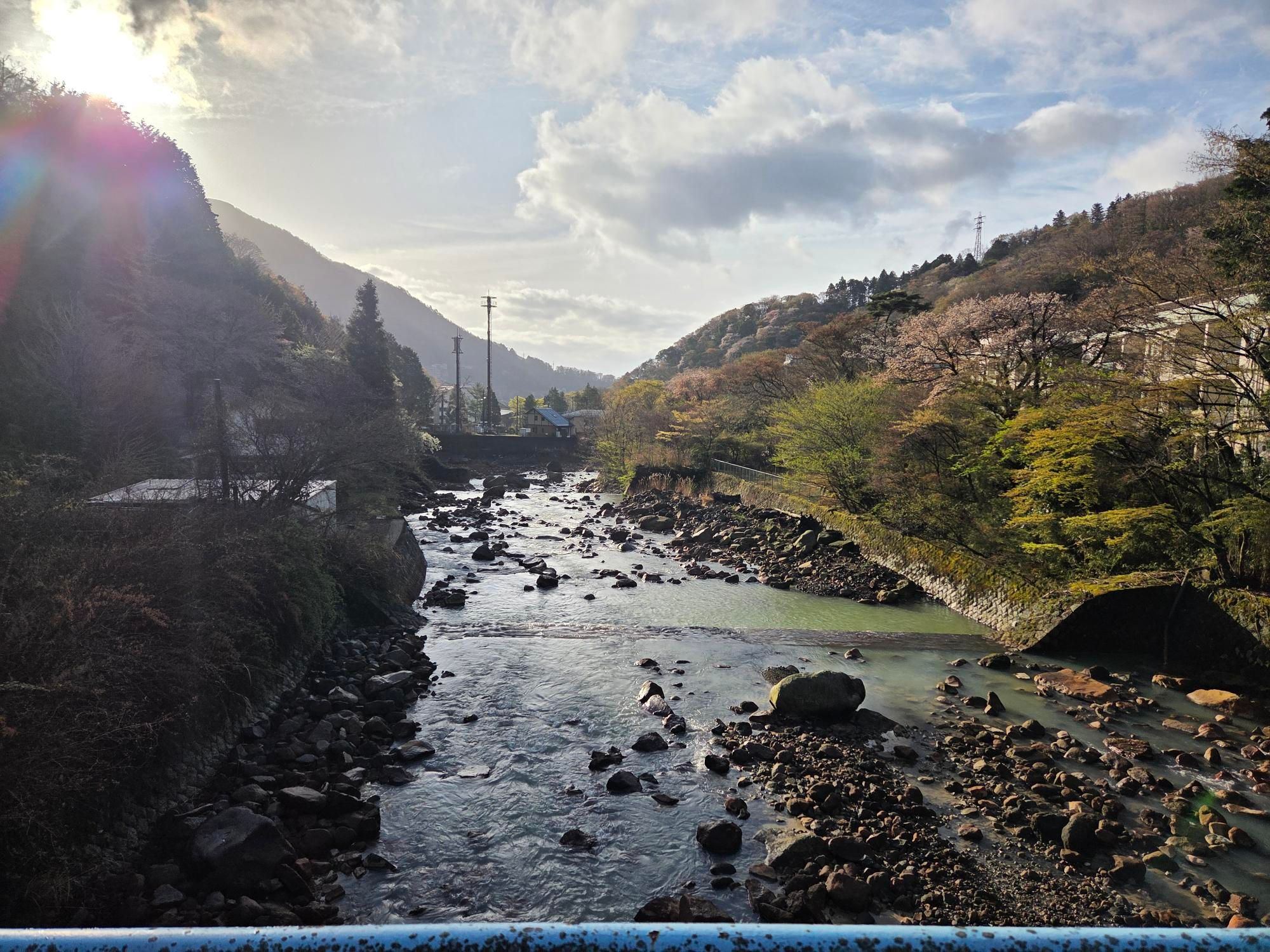 Trying to see Mt. Fuji